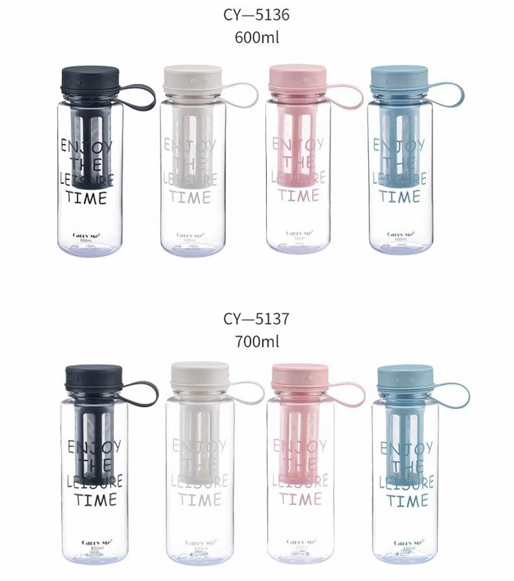 Portable Plastic Fruit Infuser Water Bottle in Bulk