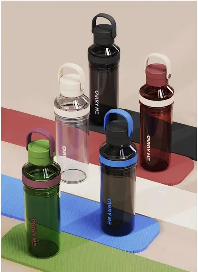 Screw Top Water Bottle With Straw