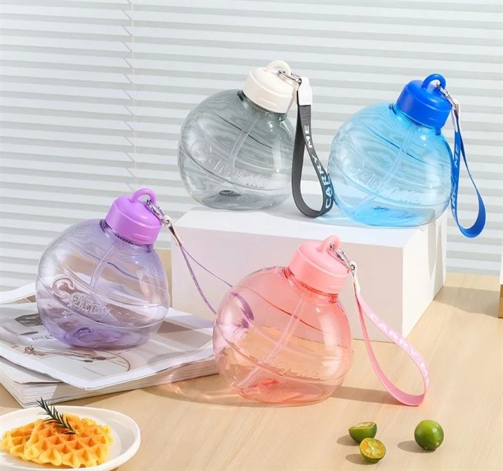 Round Plastic Water Bottle