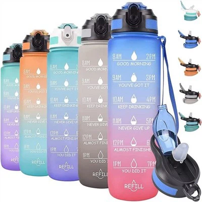 Motivational Sports Water Bottle